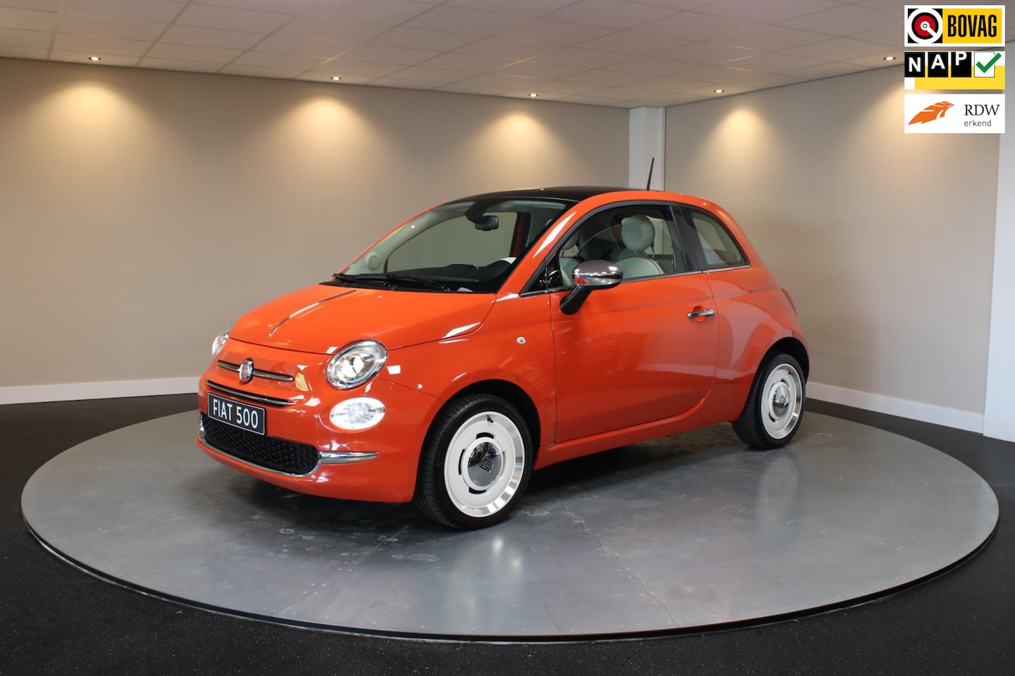 Fiat 500 - 1.2 Anniversario *60th Jubileummodel* Limited Edition|Pano - AutoWereld.nl