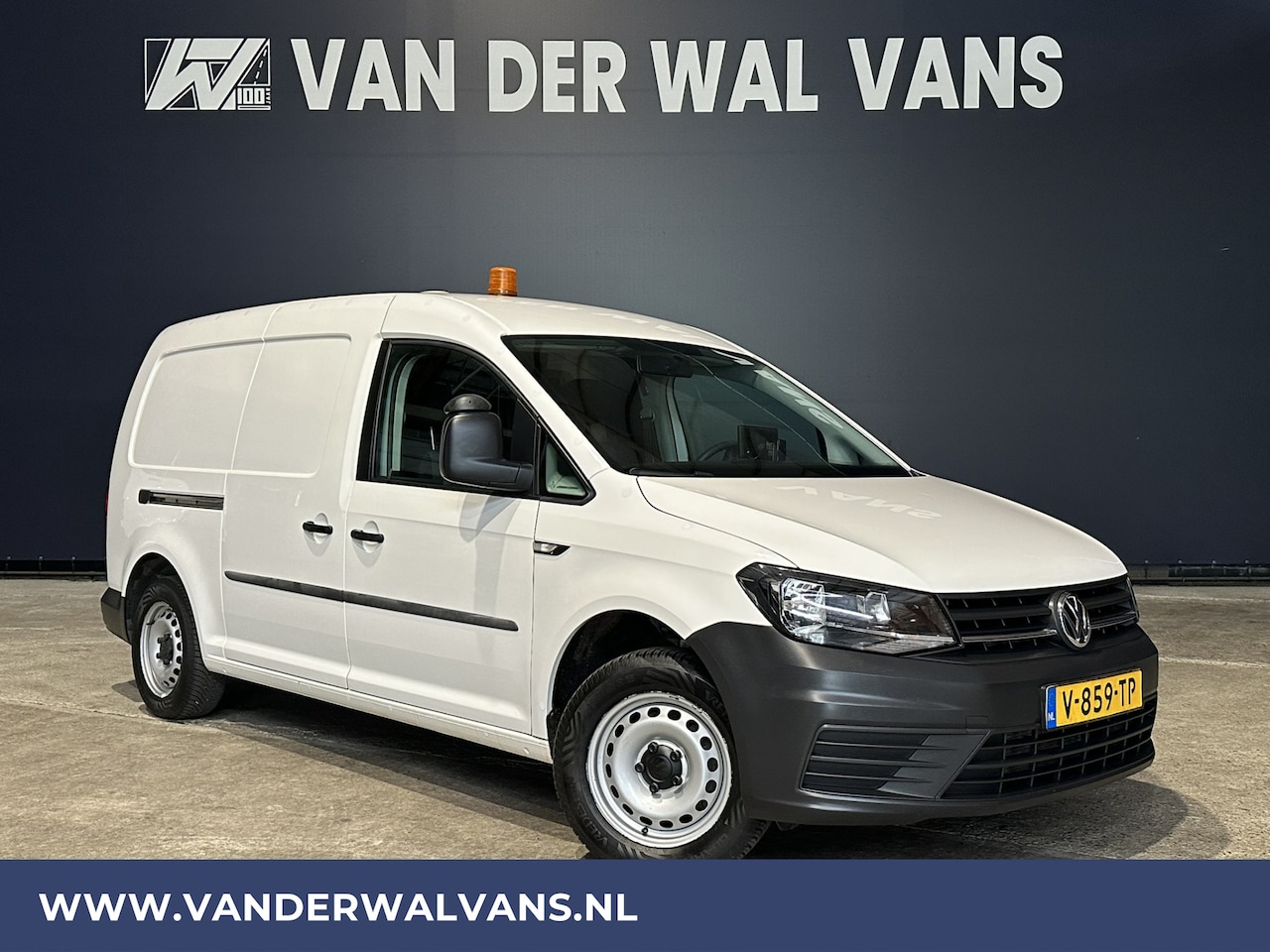 Volkswagen Caddy - 2.0 TDI 102pk L2H1 Euro6 Airco | Navigatie | Apple Carplay | Cruisecontrol Android Auto, 1 - AutoWereld.nl