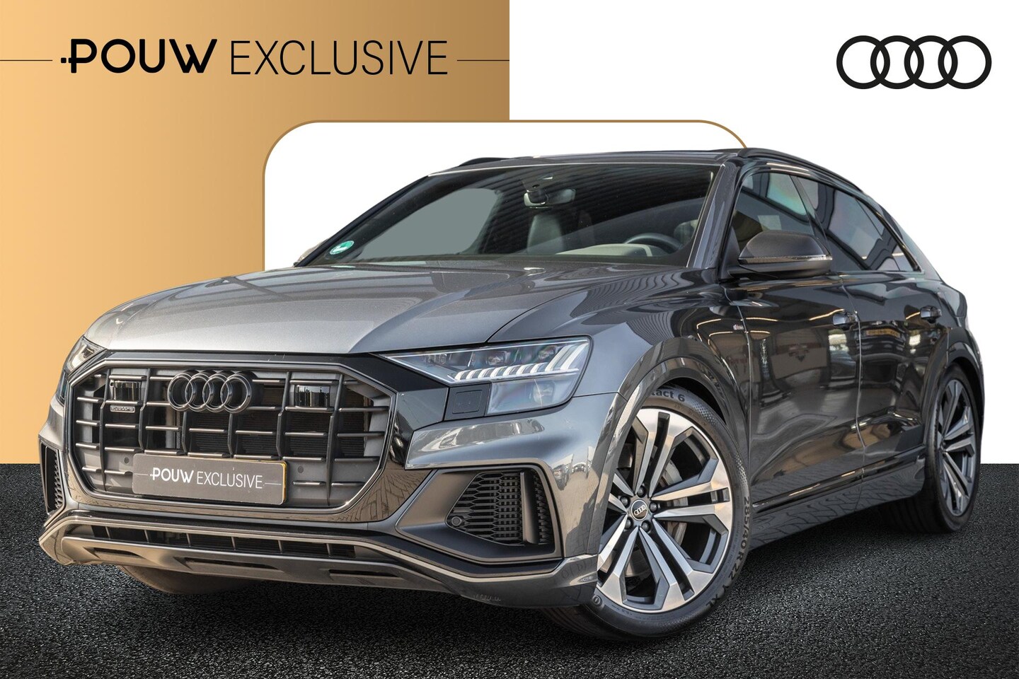 Audi Q8 - 55 TFSI e 381pk quattro Pro Line S | B&O Sound | 22'' Wielset | Panoramadak | Tour |  Luch - AutoWereld.nl