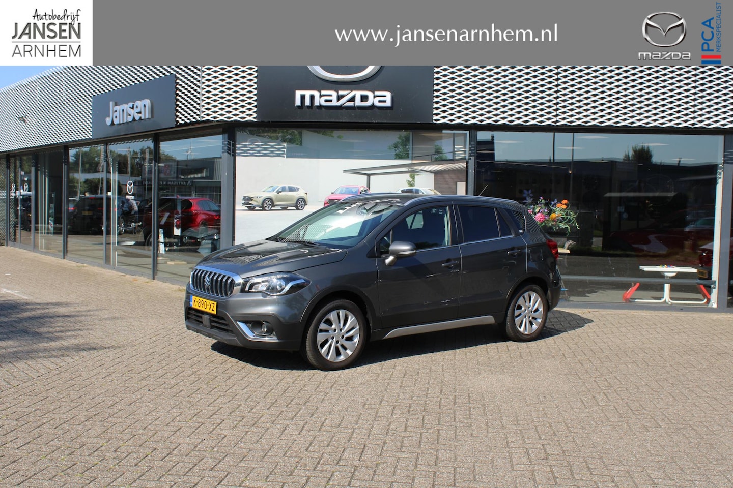 Suzuki S-Cross - 1.0 Boosterjet Exclusive 1.0 Boosterjet Exclusive , Trekhaak, Navi, Clima, Cruise, Camera, LMV 17 Inch, Stoelverwar - AutoWereld.nl