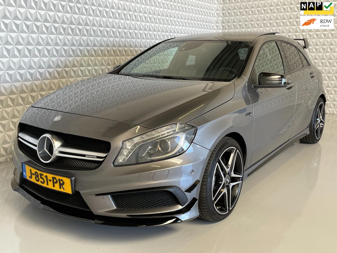 Mercedes-Benz A-klasse - 45 AMG 4MATIC Pano Navi Xenon Leer PDC - AutoWereld.nl