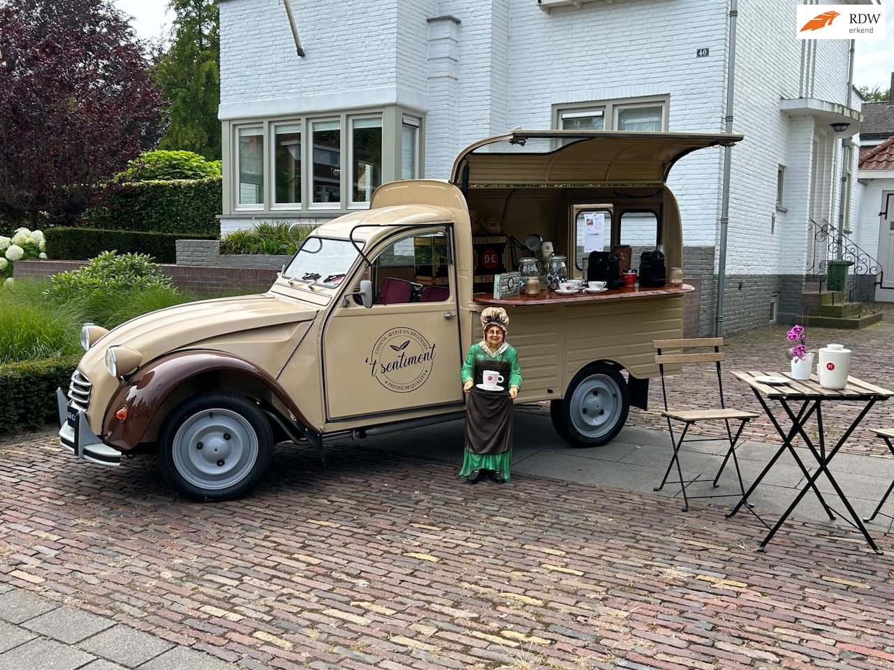 Citroën 2 CV - AK400 - Foodtruck / Coffeebar - AutoWereld.nl