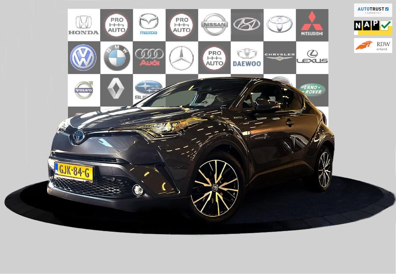 Toyota C-HR - 1.8 Hybrid Executive Ultimate Luxe uitvoering - AutoWereld.nl