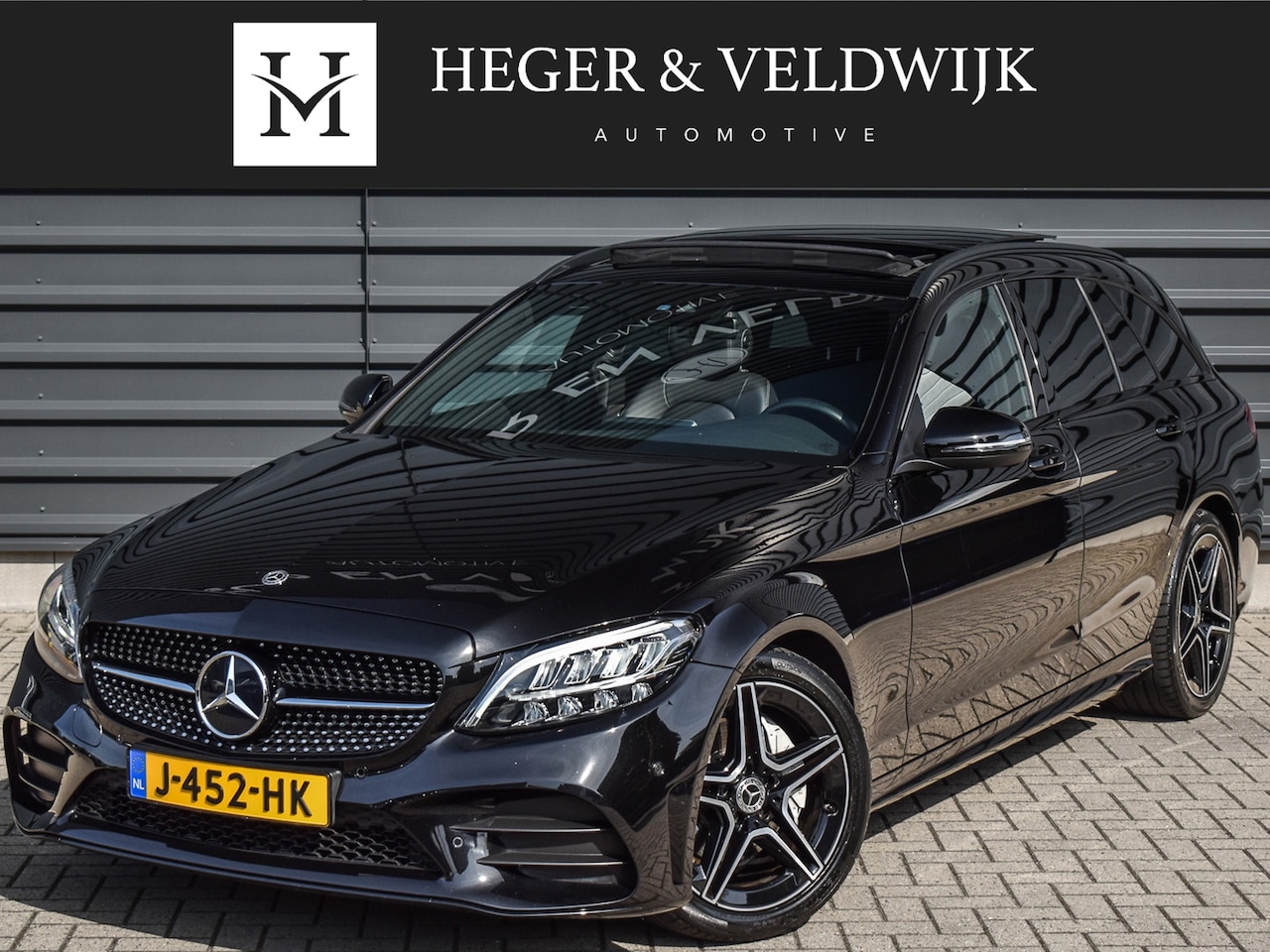 Mercedes-Benz C-klasse Estate - 200 BUSINESS SOLUTION AMG UPGRADE EDITION | PANORAMADAK | LEDER | CAMERA | CARPLAY | TREKH - AutoWereld.nl