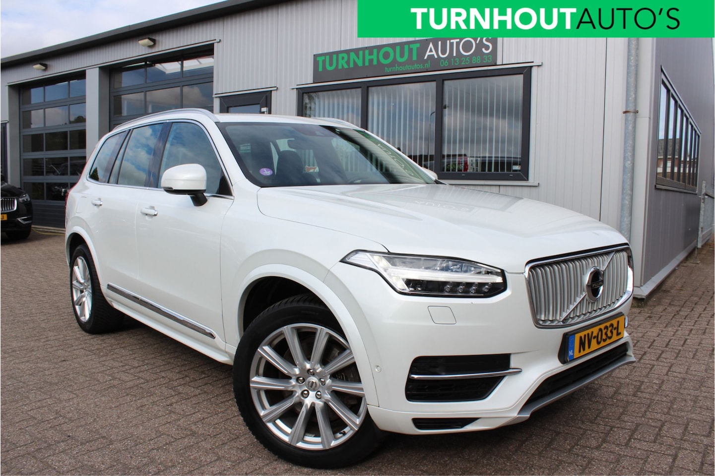 Volvo XC90 - 2.0 T8 Twin Engine AWD Inscription Scandinavian Line Chrystal White Pearl - AutoWereld.nl