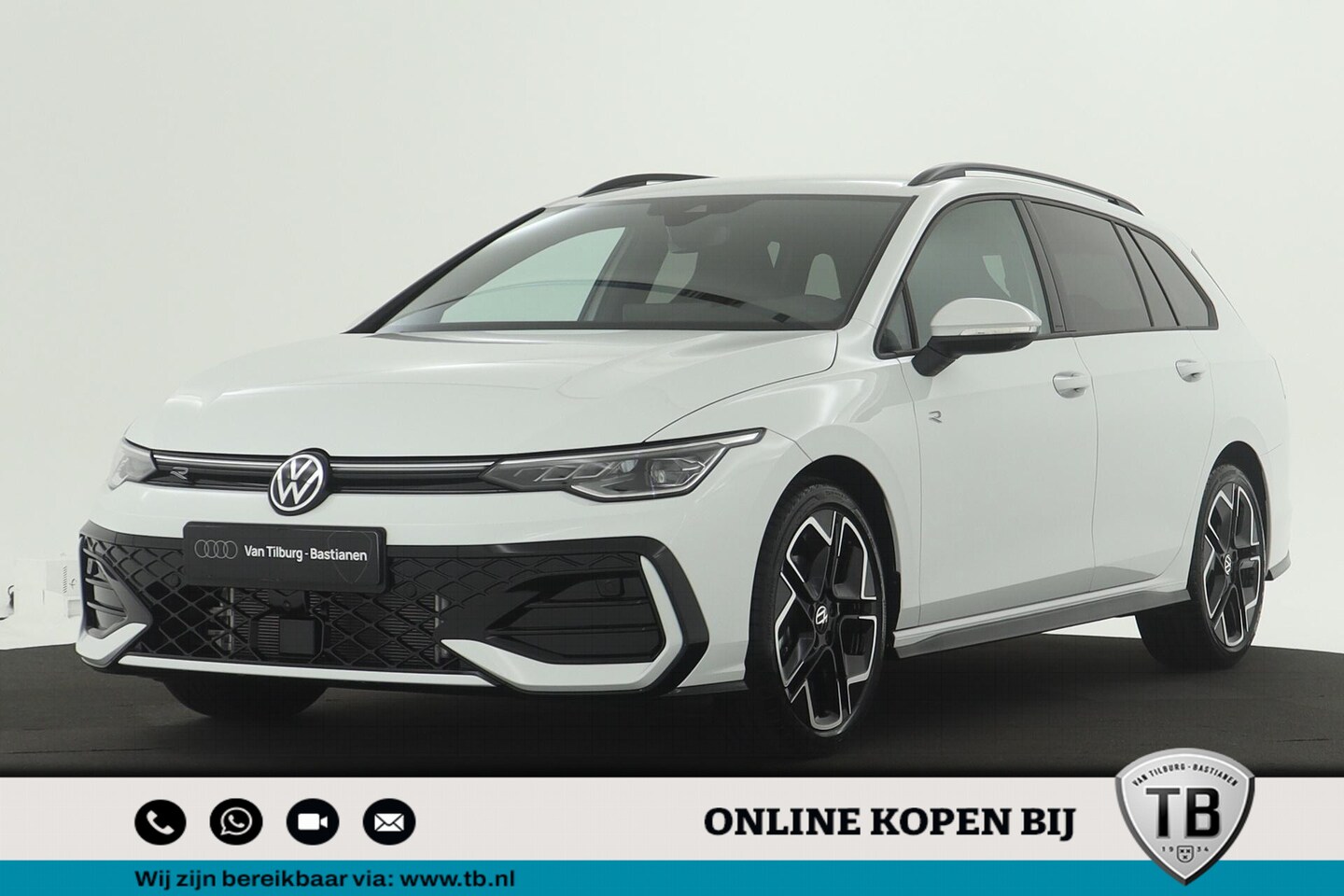 Volkswagen Golf Variant - 1.5 eTSI 116 7DSG R-Line Edition Automaat | Side Assist | Zijruiten achter en achterruit g - AutoWereld.nl