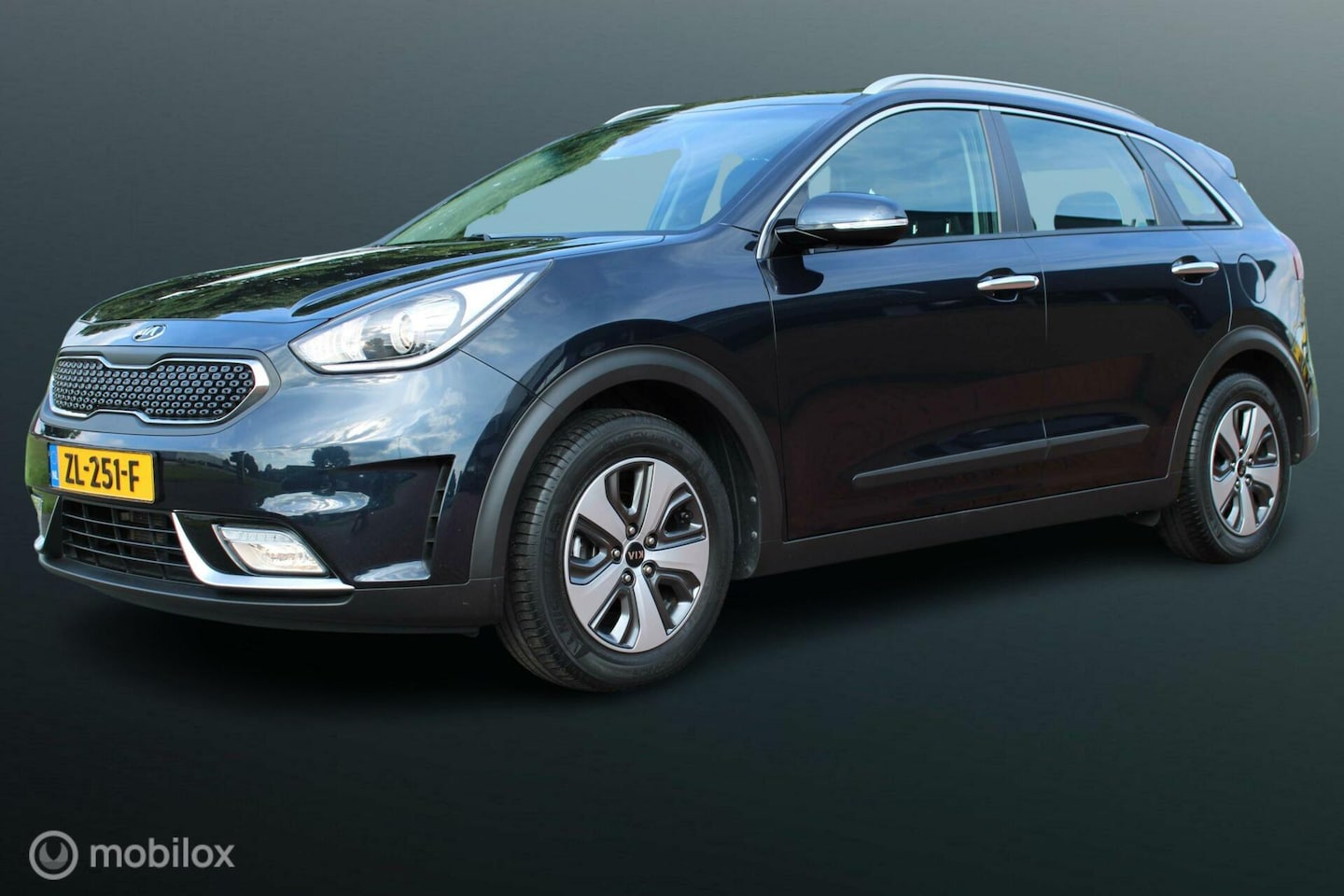 Kia Niro - 1.6 GDi Hybrid DynamicLine 1.6 GDi Hybrid DynamicLine, Navi, App connect, Trekhaak, Clima, Pdc + Camera, Half leer/st - AutoWereld.nl