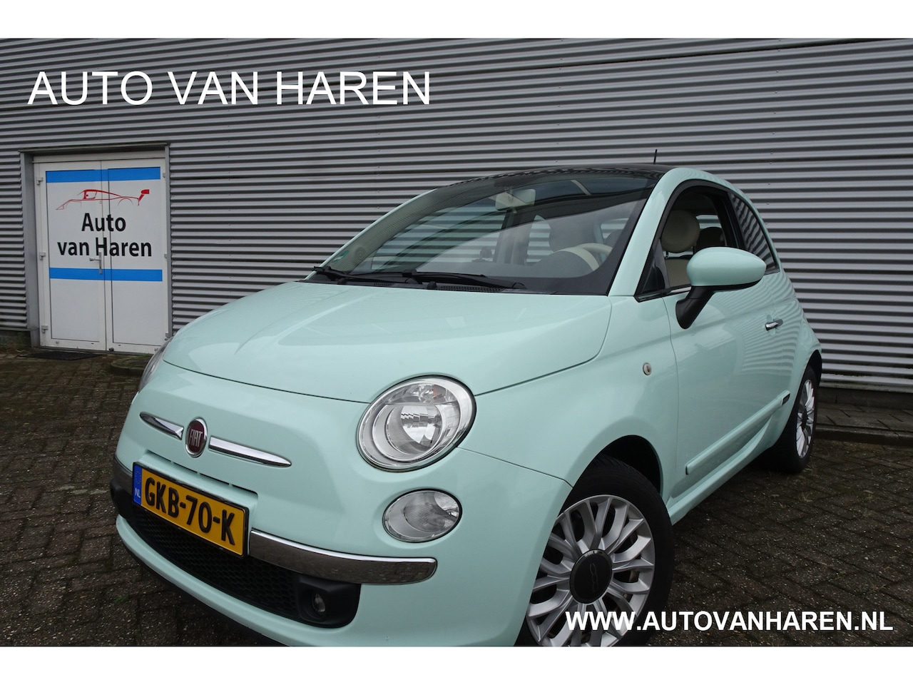 Fiat 500 - 1.2 LOUNGE TREKHAAK PANORAMADAK AIRCO ALL SEASONBANDEN - AutoWereld.nl