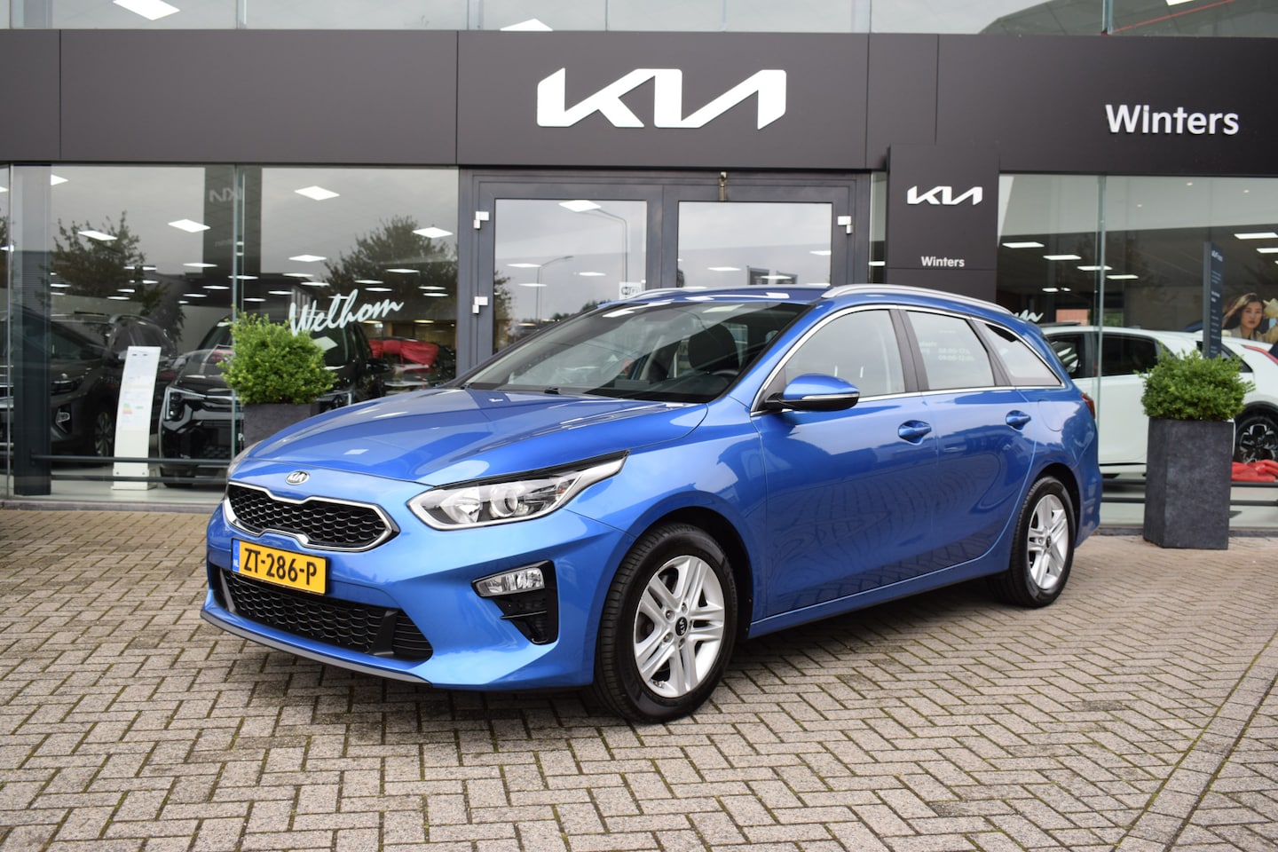 Kia Cee'd Sportswagon - Ceed SW 1.4 T-GDi/140pk DynamicLine ECC Cr.Control+Limiter Navi+Camera BT+USB 16"LMV PDC 7 - AutoWereld.nl