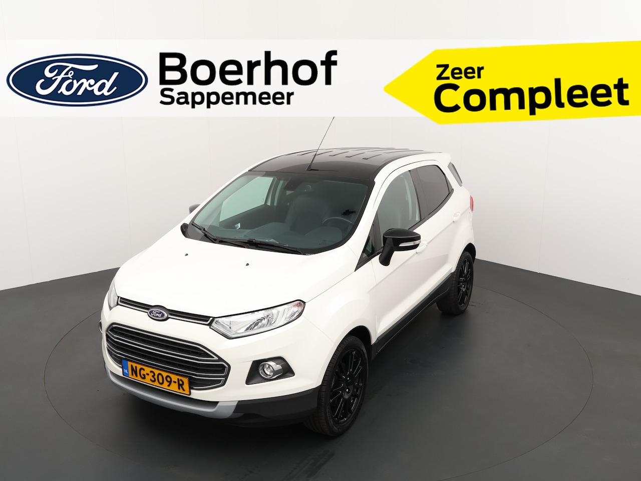 Ford EcoSport - EcoBoost 125 pk Titanium S | Trekhaak | Winter Pack | Climate control | Navi | Cruise cont - AutoWereld.nl