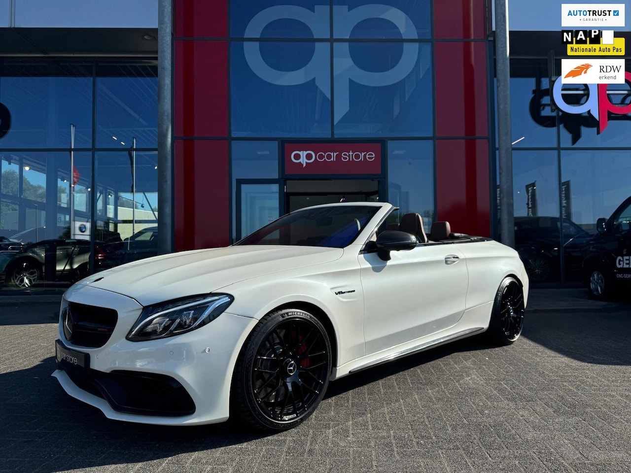 Mercedes-Benz C-klasse Cabrio - AMG 63 S Cabrio Burmester Memory seats - AutoWereld.nl