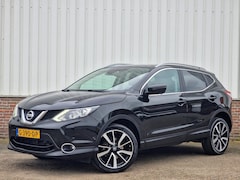 Nissan Qashqai - 1.2 Tekna AUTOMAAT*Leder*Panodak*Navigatie*Camera*PDC*Cruise control* Climate control