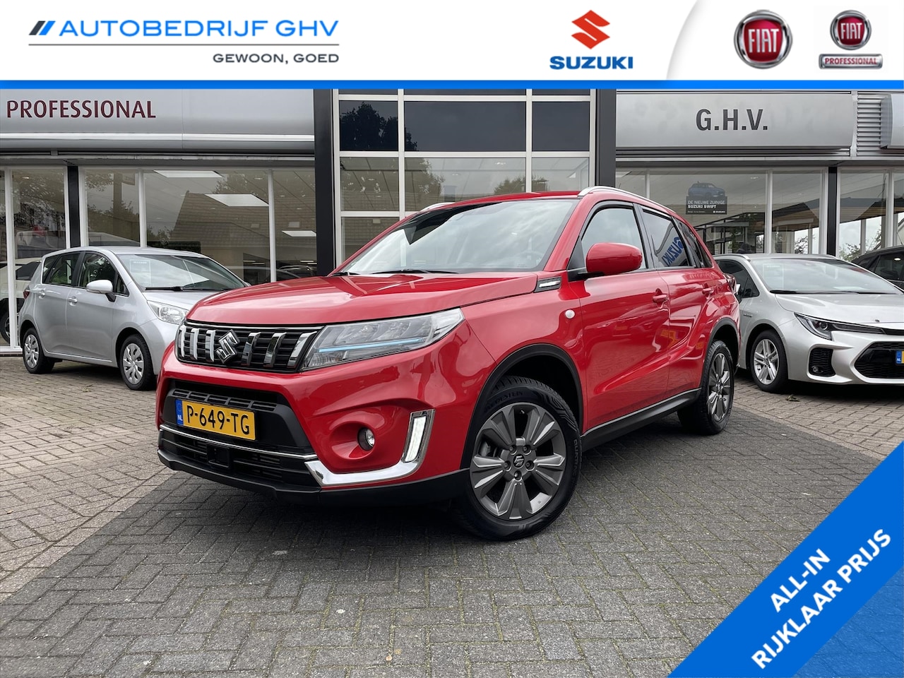 Suzuki Vitara - 1.4 Boosterjet 129pk Smart Hybrid Select - AutoWereld.nl