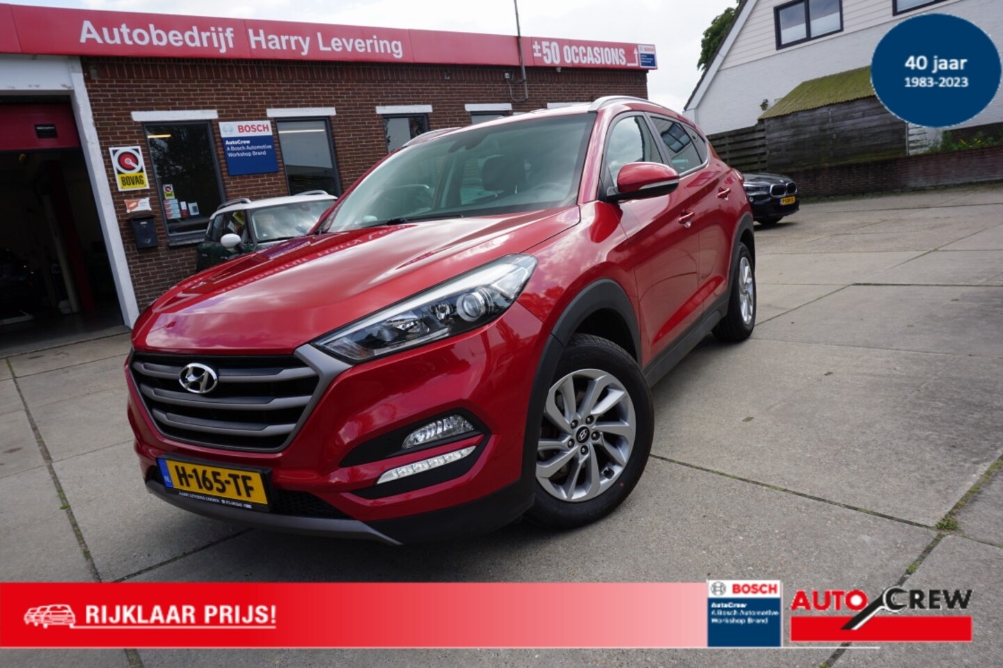 Hyundai Tucson - 1.6 T-GDi 177pk 4WD 7-DCT Intro Edition Navigatie - AutoWereld.nl