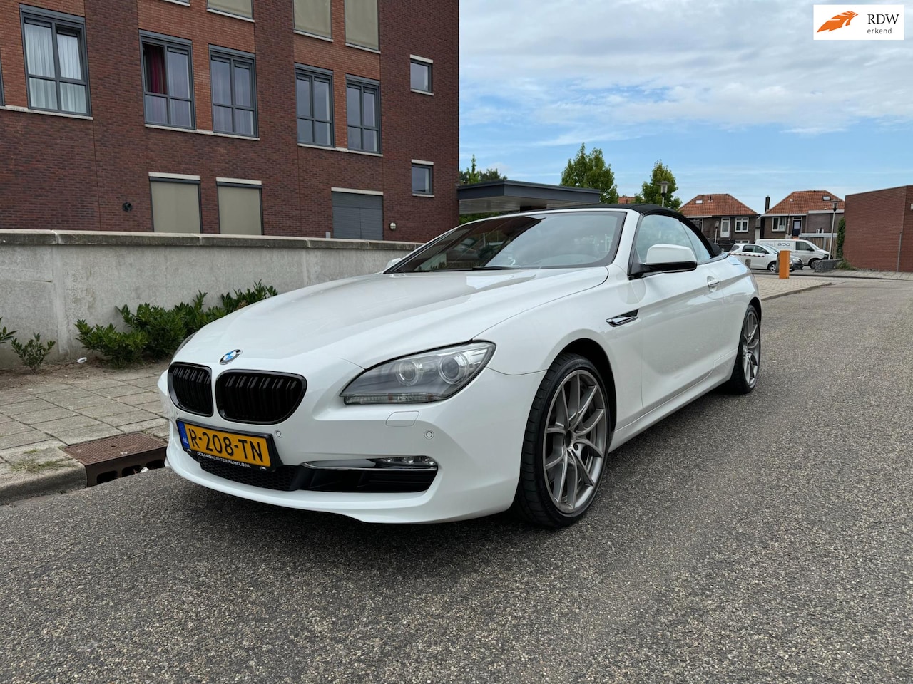 BMW 6-serie Cabrio - 650i High Executive Full Option /Head-Up/LED/Navi/Camera - AutoWereld.nl