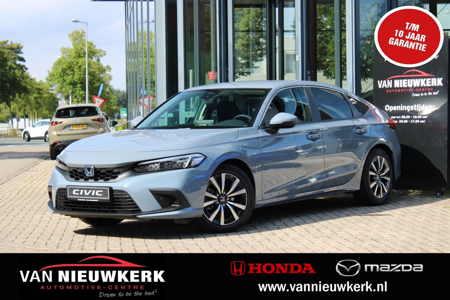 Honda Civic - 2.0 HYBRID 184PK Automaat Elegance Draadloze Carplay Stoelverwarming! - AutoWereld.nl