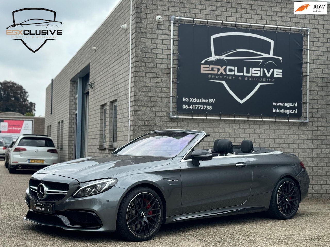 Mercedes-Benz C-klasse Cabrio - AMG 63 S Burmester/C63s/600PK - AutoWereld.nl