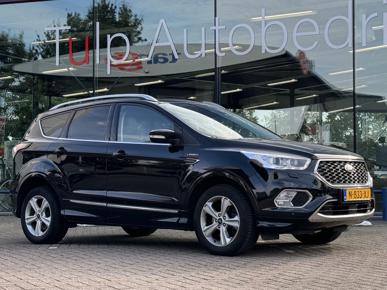 Ford Kuga - 1.5 EcoBoost Vignale Aut 2018 Leder Navi Pano Full - AutoWereld.nl