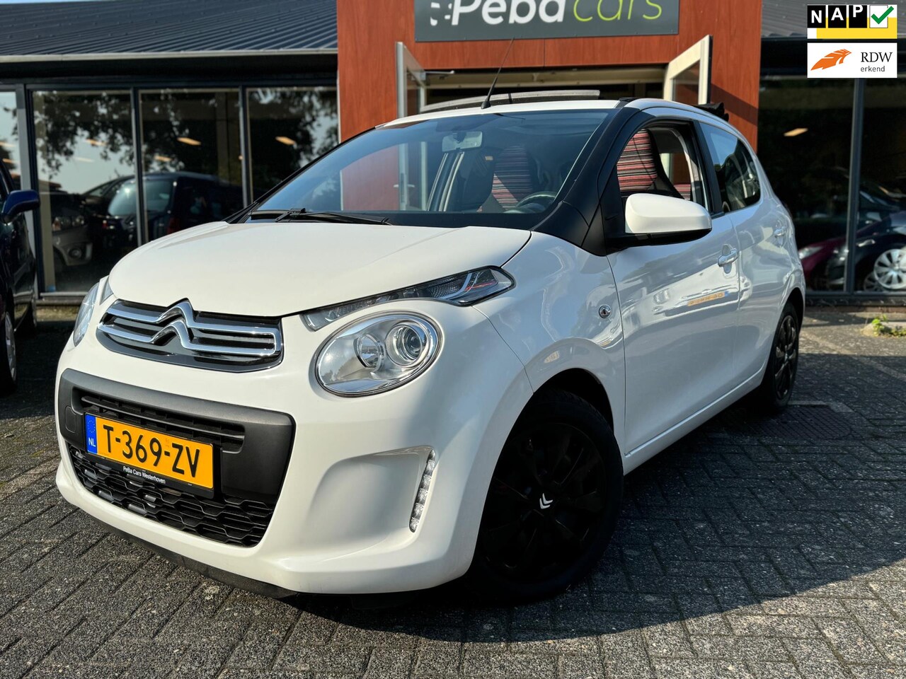 Citroën C1 - 1.0 VTi Airscape Shine*Panoramadak*Stoelverwarming*Multimedia*Clima Airco*Luxe Uitvoering! - AutoWereld.nl