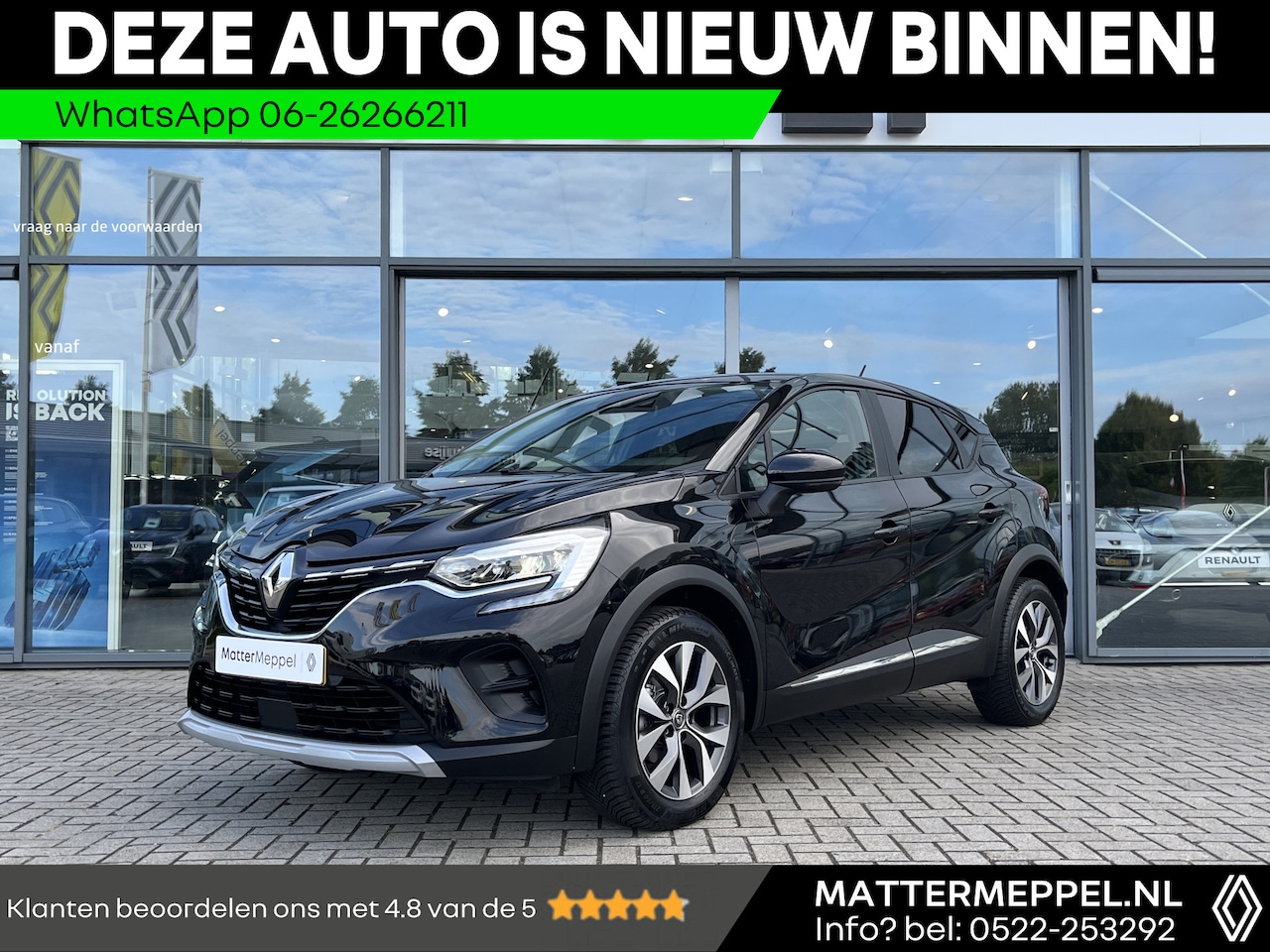 Renault Captur - TCe 100 Zen | All Season | Stoelverwarming | Climate Control | Navigatie | Parkeersensoren - AutoWereld.nl