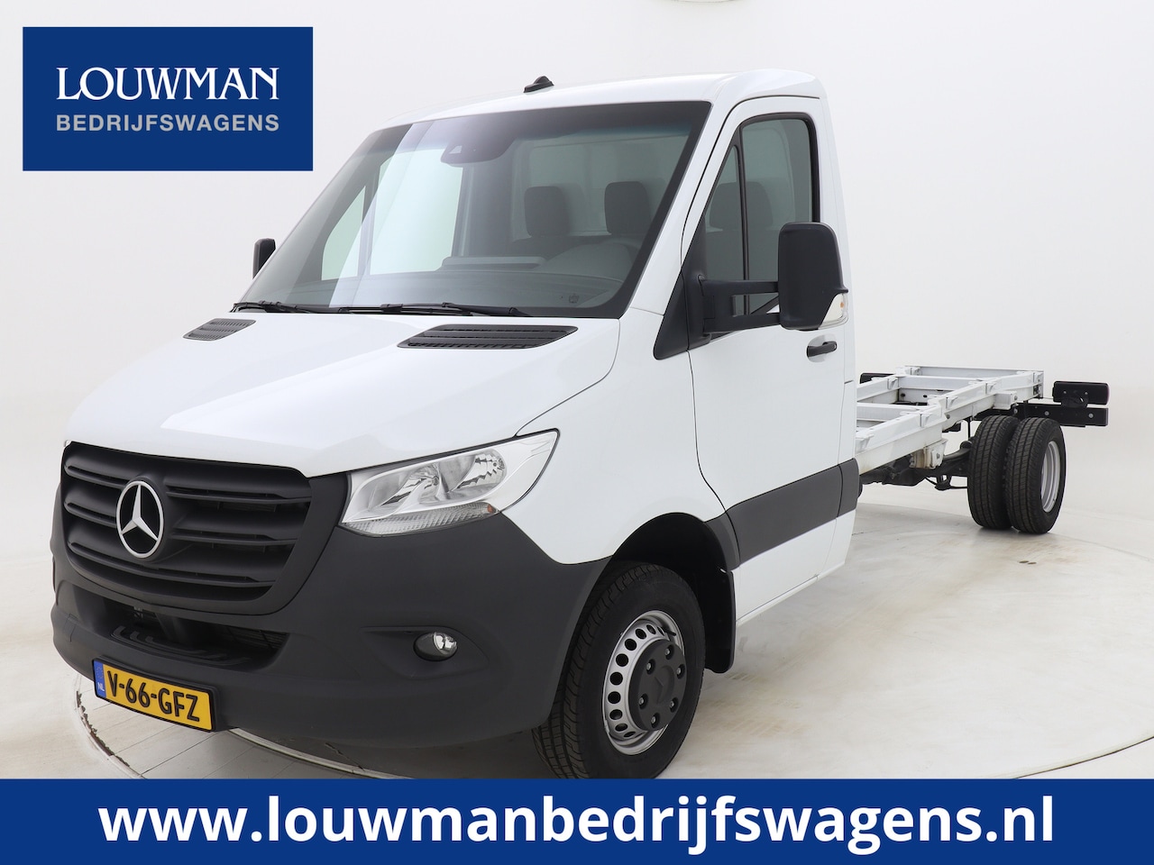 Mercedes-Benz Sprinter - 517 1.9 CDI 432 L3 Chassis cabine Nieuw direct leverbaar MBUX 9G-Tronic Automaat Carplay C - AutoWereld.nl