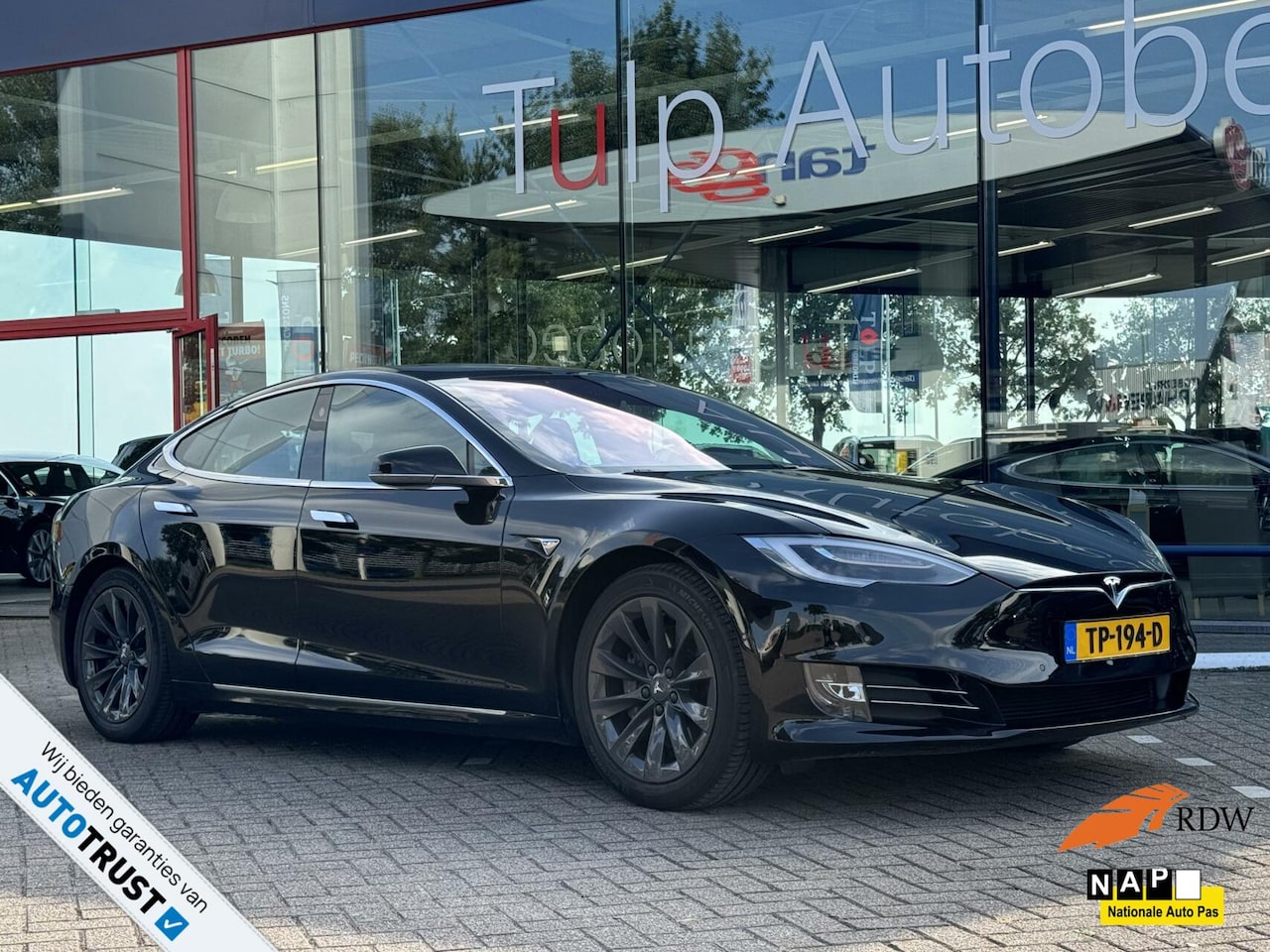 Tesla Model S - 75D Base 2018 Pano Leder Nette marge auto ! - AutoWereld.nl