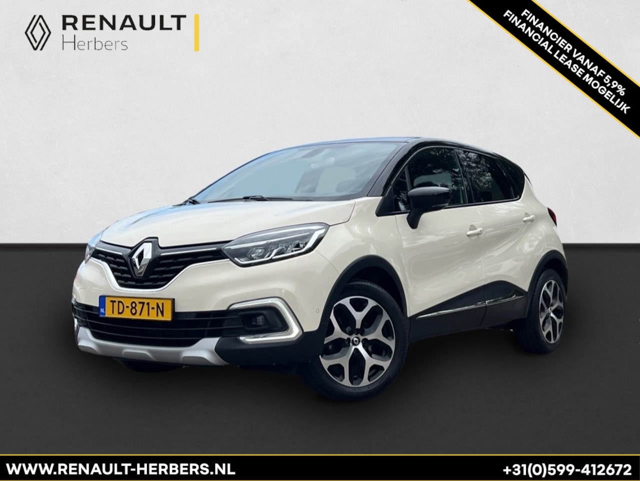 Renault Captur - 1.2 TCe Intens AUTOMAAT / CAMERA / PDC V+A / CLIMATE / NAVI - AutoWereld.nl