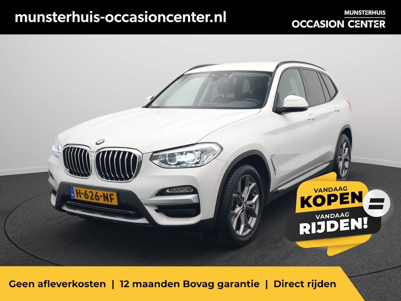 BMW X3 - xDrive20i High Executive - Automaat - Vierwielaandrijving - 4WD - Elektrisch wegklapbare t - AutoWereld.nl