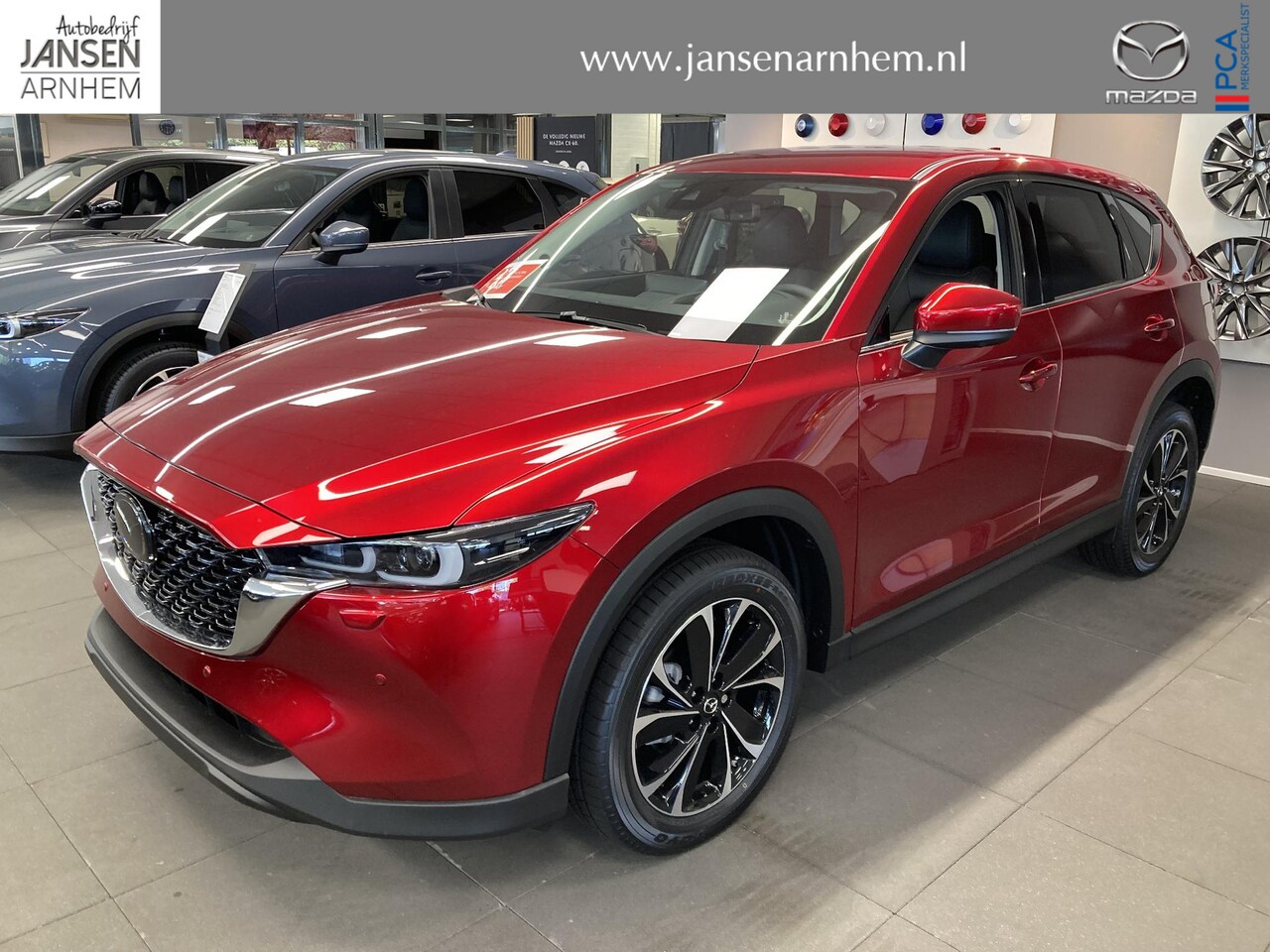 Mazda CX-5 - 2.0 e-SkyActiv-G M Hybrid 165 Exclusive-Line+Com.P , € 5.500,- Jansen Voorraadvoordeel, Bl - AutoWereld.nl