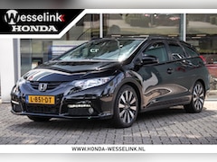 Honda Civic Tourer - 1.8i-Vtec Sport - All in rijklaarprijs | Trekhaak | Dealer ond. | 12 mnd Bovag gar