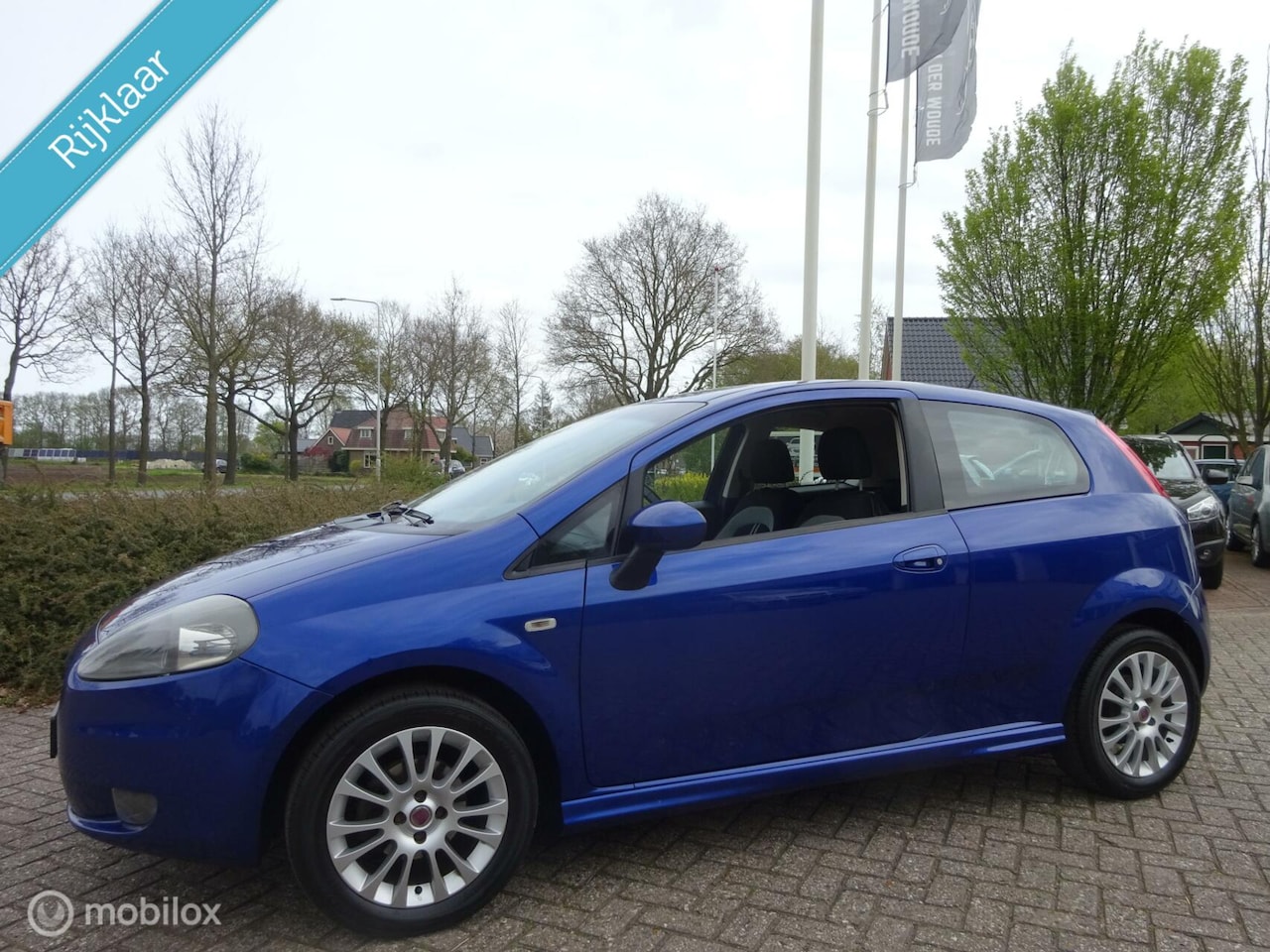 Fiat Grande Punto - 1.2 Active 1.2 Active 3DRS,|Airco|Elekt,pakket|Mooi! - AutoWereld.nl