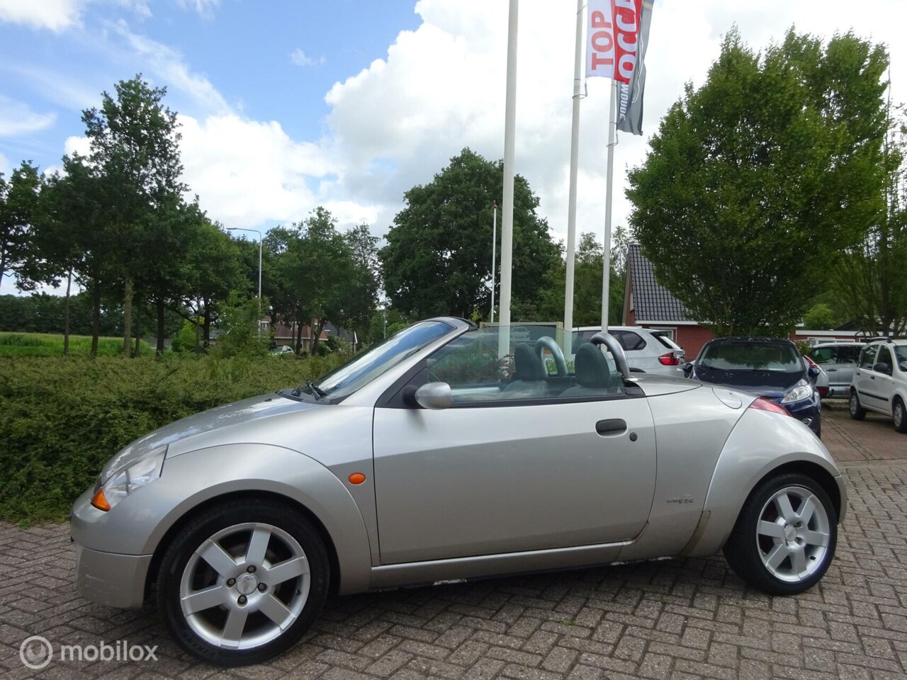 Ford Streetka - 1.6 First Edition '03 Airco|Cabrio - AutoWereld.nl