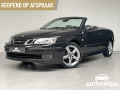 Saab 9-3 Cabrio - 1.8t Vector 68dkm|AUTOMAAT|ESPRESSO BLACK