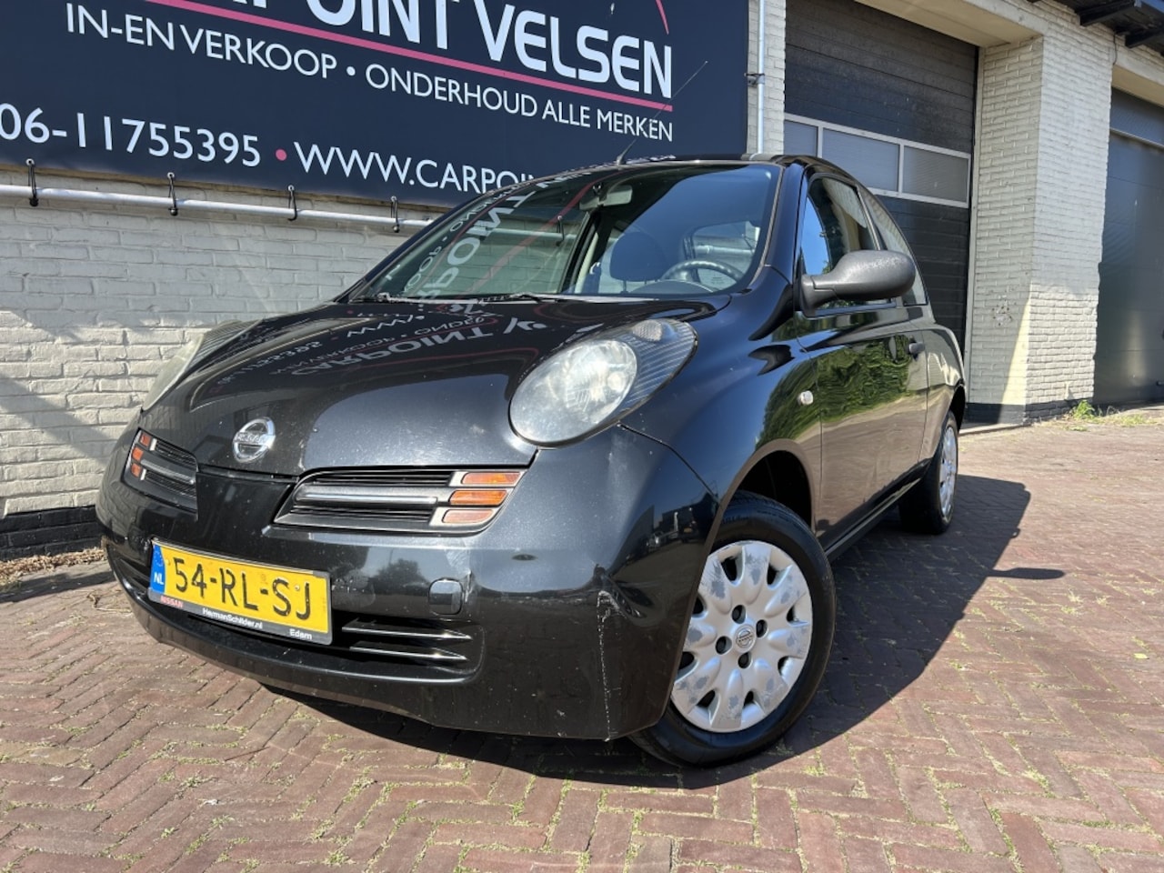 Nissan Micra - 1.2 Visia rijdt goed! Nieuwe APK! NAP! - AutoWereld.nl