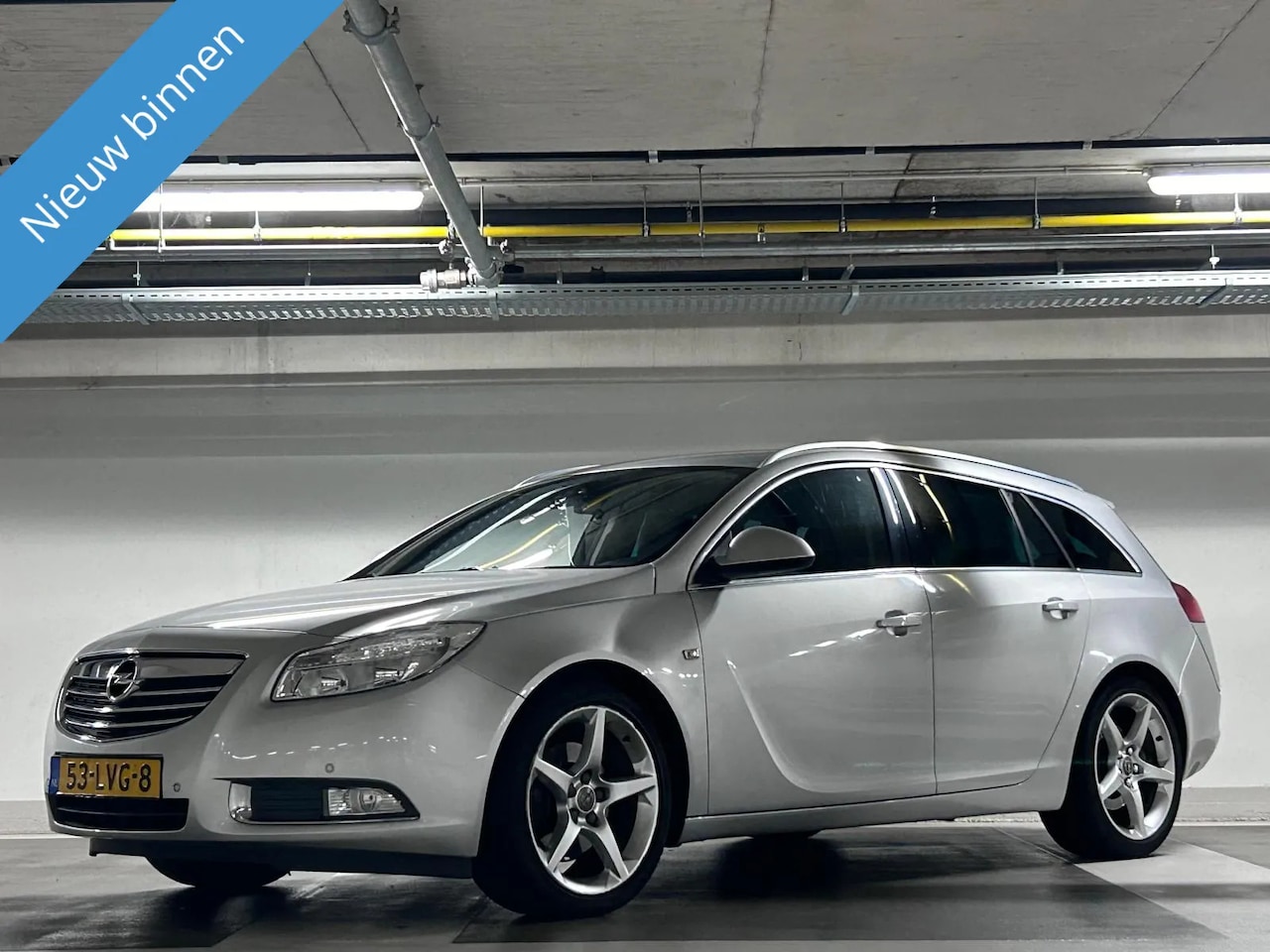 Opel Insignia Sports Tourer - 2.0 T - 220pk! - leder - nap! - airco - cruise - - AutoWereld.nl