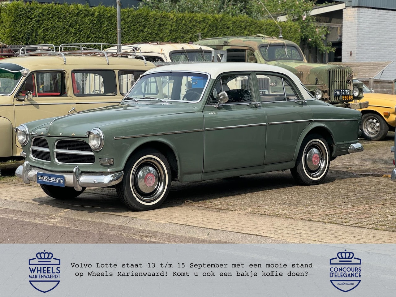 Volvo Amazon - 121 Vroeg model met originele details in prachtige kleurstelling. - AutoWereld.nl