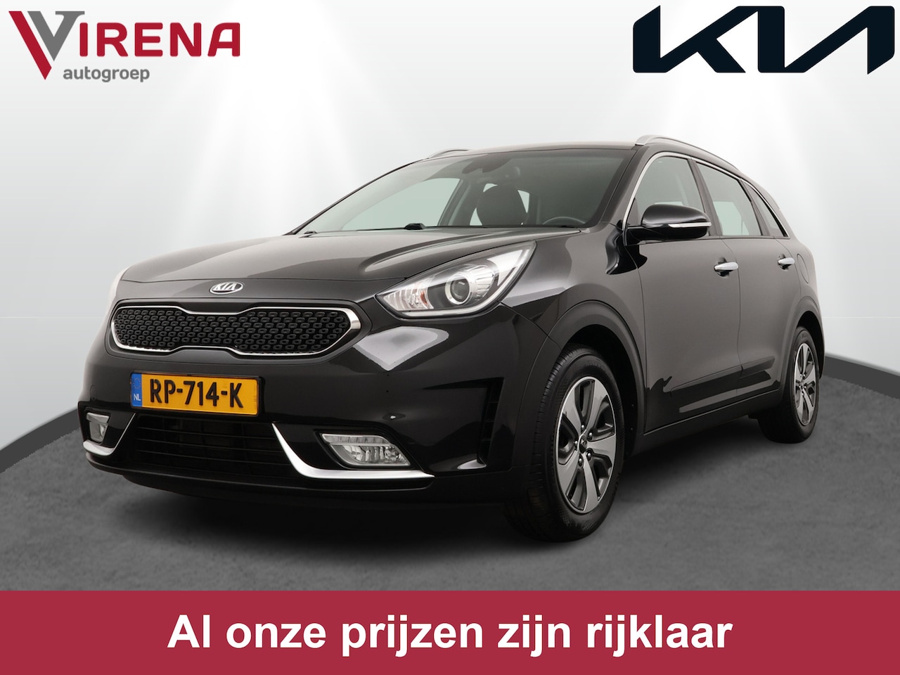 Kia Niro - 1.6 GDi Hybrid DynamicLine - Navigatie - Climate Control- Apple/Android Carplay - Rijstroo - AutoWereld.nl