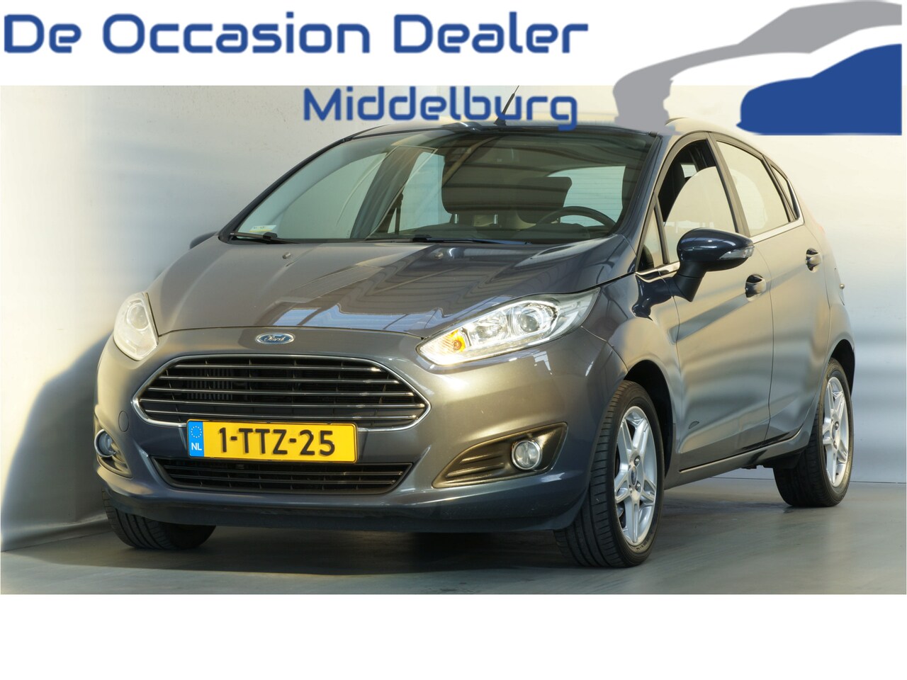 Ford Fiesta - 1.0 EcoBoost Titanium Automaat rijklaar incl garantie - AutoWereld.nl