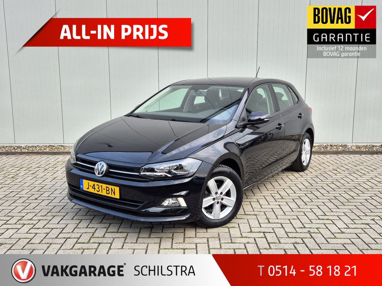 Volkswagen Polo - 1.0 TSI Comfortline | Navi | Camera | Androoid/Apple Carplay - AutoWereld.nl