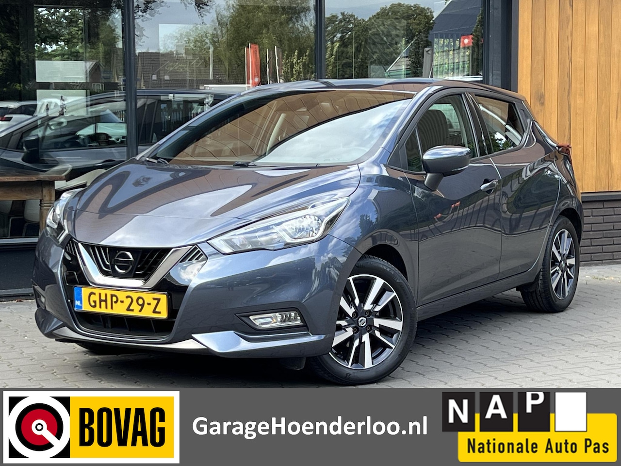 Nissan Micra - 1.0 Camera, Cruise contr. Navigatie, Stoelverw. Garantie - AutoWereld.nl