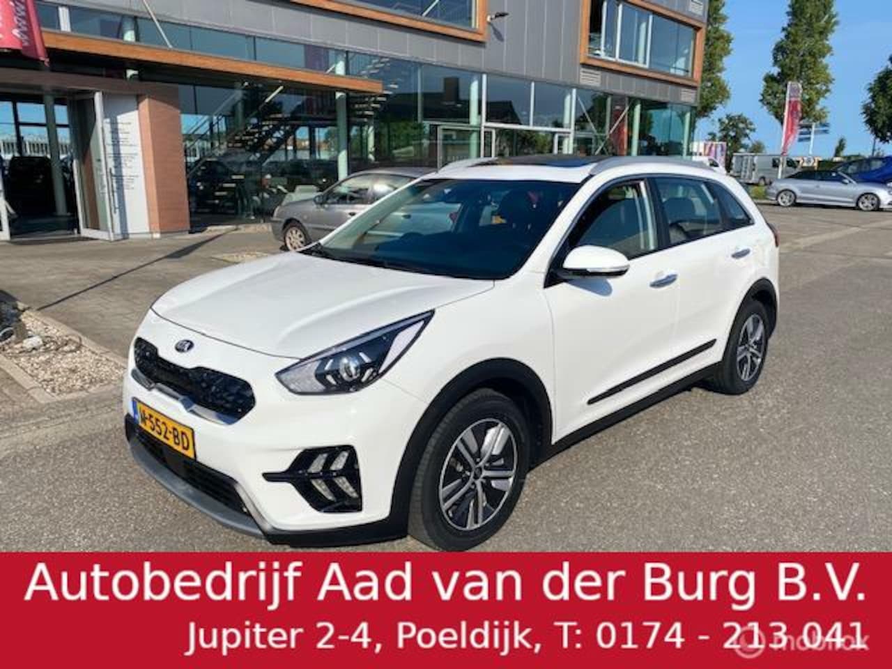 Kia Niro - 1.6 GDi Hybrid DynamicLine Style Pack 1.6 GDi Hybrid DynamicLine Style Pack , Schuif - Kantel dak , Navigatie , Bluetooth , Carp - AutoWereld.nl