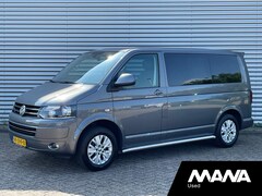 Volkswagen Transporter - 2.0TDI 115PK L1H1 DC Airco Navigatie Trekhaak Bluetooth Multifunctioneel stuurwiel Cruise