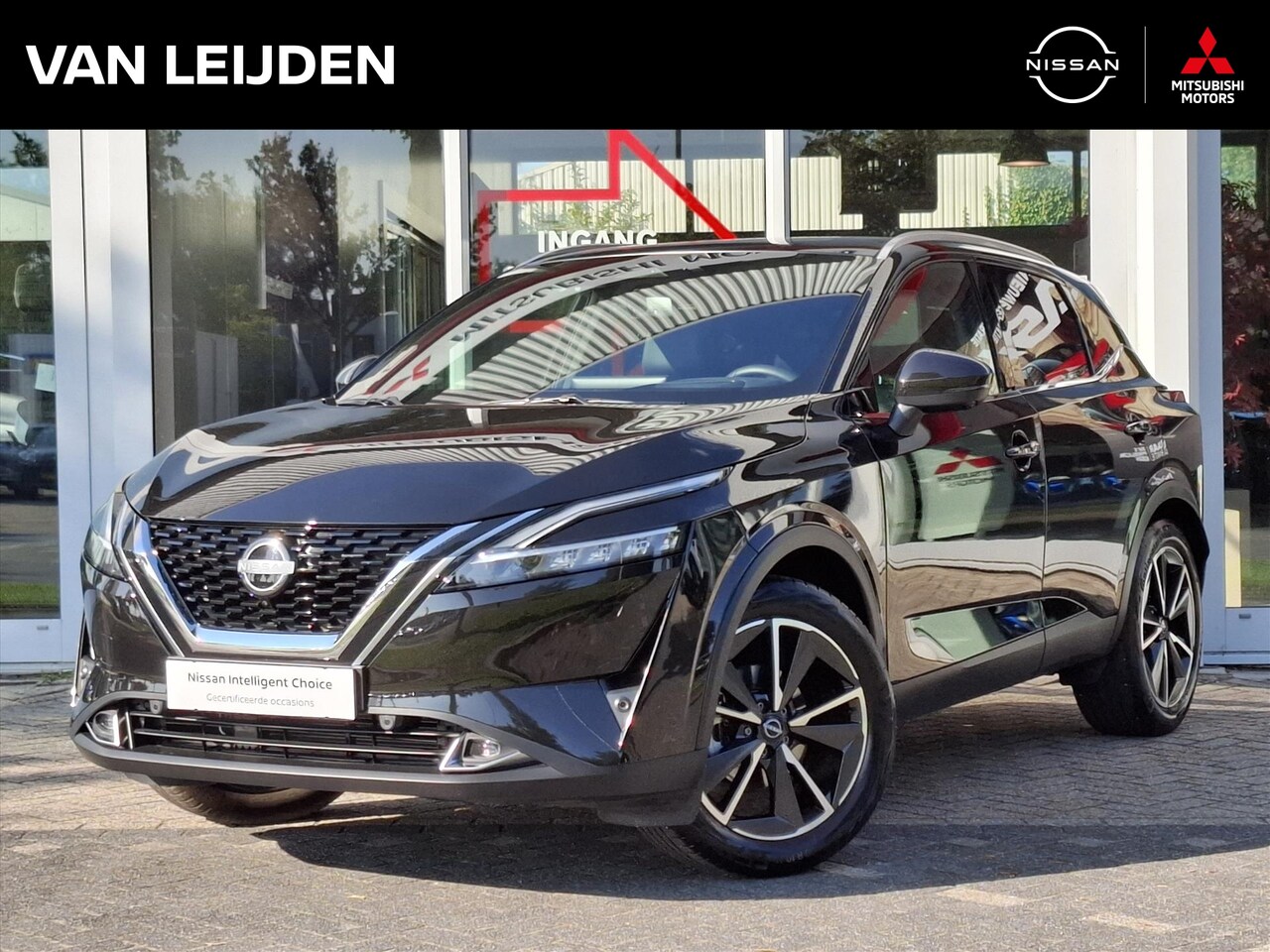 Nissan Qashqai - 1.3 Mild-Hybrid 158pk Xtronic Tekna Plus | Leer | Adaptive cruise | App Connect | Navigati - AutoWereld.nl