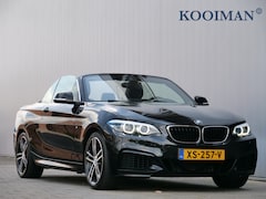 BMW 2-serie Cabrio - 218i High Executive Edition 136pk Automaat Navi / Leer / DAB / Camera / M-pakket