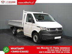 Volkswagen Transporter - T6.1 2.0 TDI Open laadbak/ pick up/ Pritsche/ 290x193/ Standkachel/ Stoelverw./ 2.5t Trekv