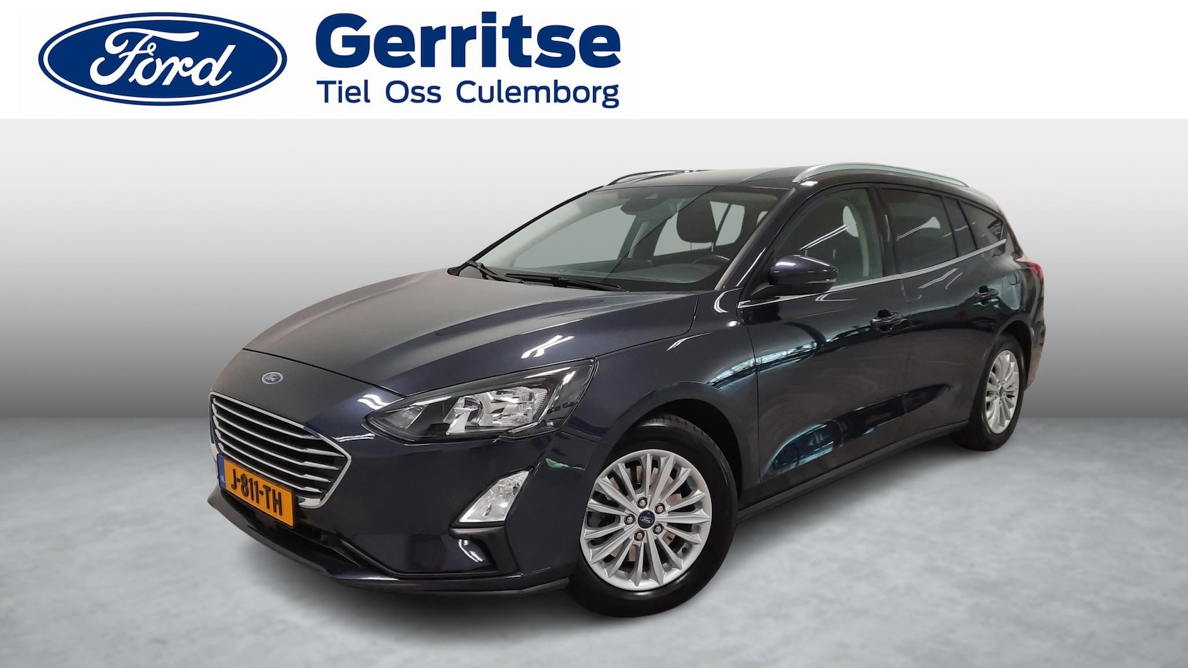 Ford Focus Wagon - 1.0 EcoBoost Hybrid Titanium X Business 1.0 EcoBoost Hybrid 125PK Titanium X Business - AutoWereld.nl