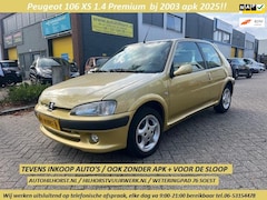 Peugeot 106 - 1.4 XS Premium / zeer leuke sportieve auto, apk 2025 / wij werken uitsluitend op telefonis