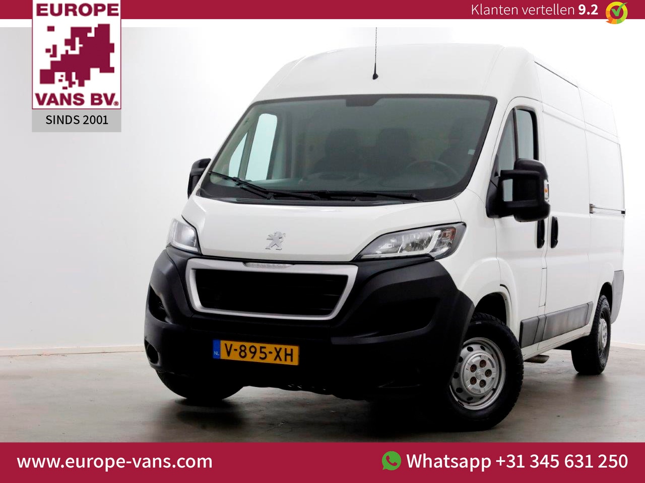 Peugeot Boxer - 2.0 BlueHDI 130pk E6 L2H2 Premium Airco/Navi/2x Schuifdeur 05-2019 - AutoWereld.nl