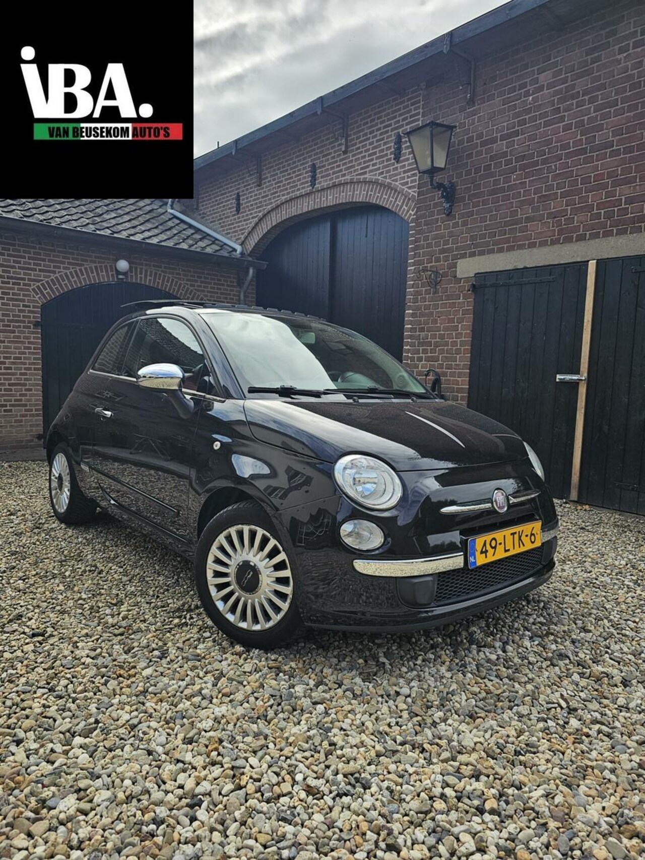 Fiat 500 - 1.2 Lounge | Automaat | Schuifdak | Park sens. | - AutoWereld.nl