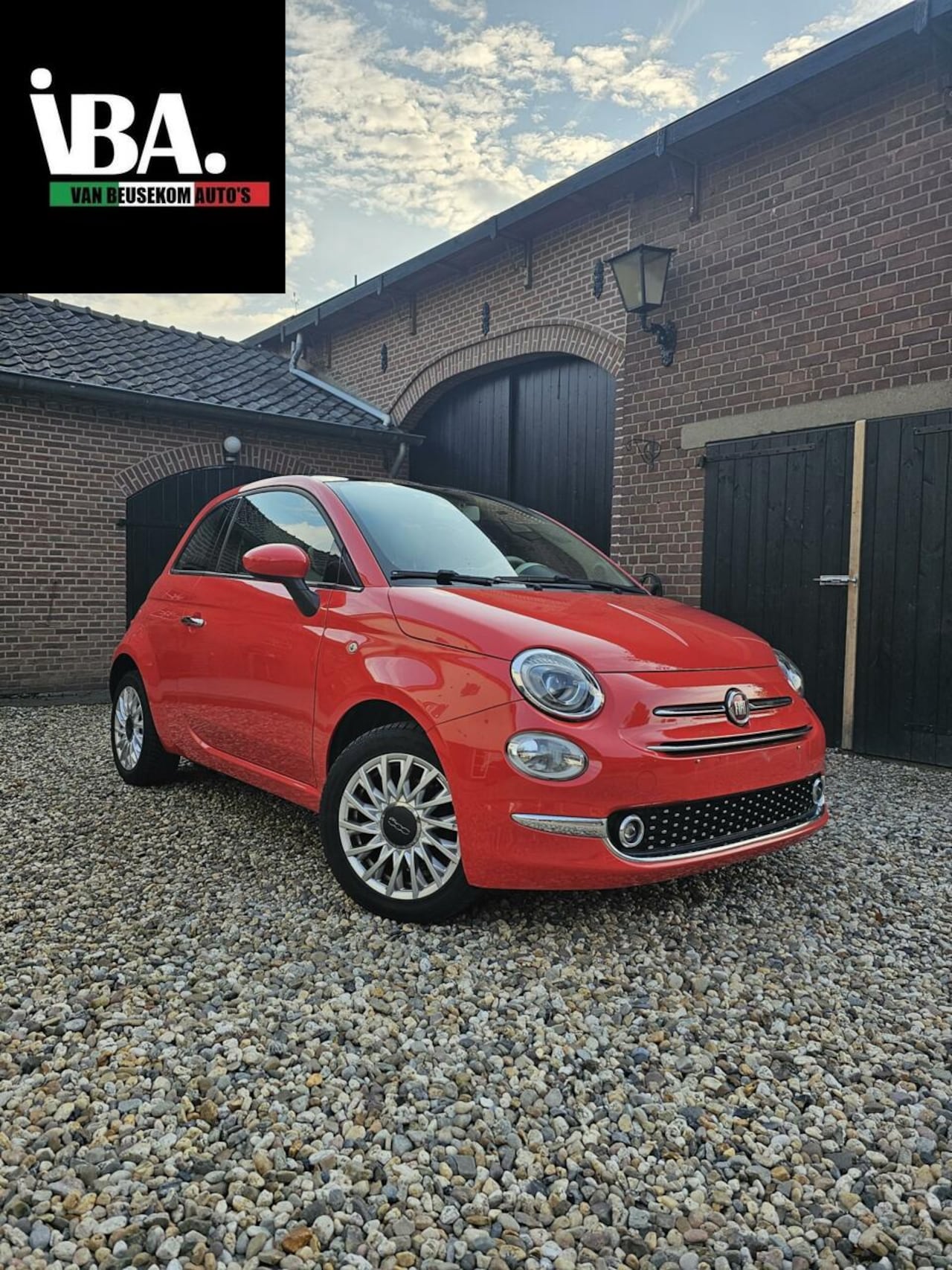 Fiat 500 - Lounge 1.2 | Panorama dak | Schermpje | Parkeersen. - AutoWereld.nl